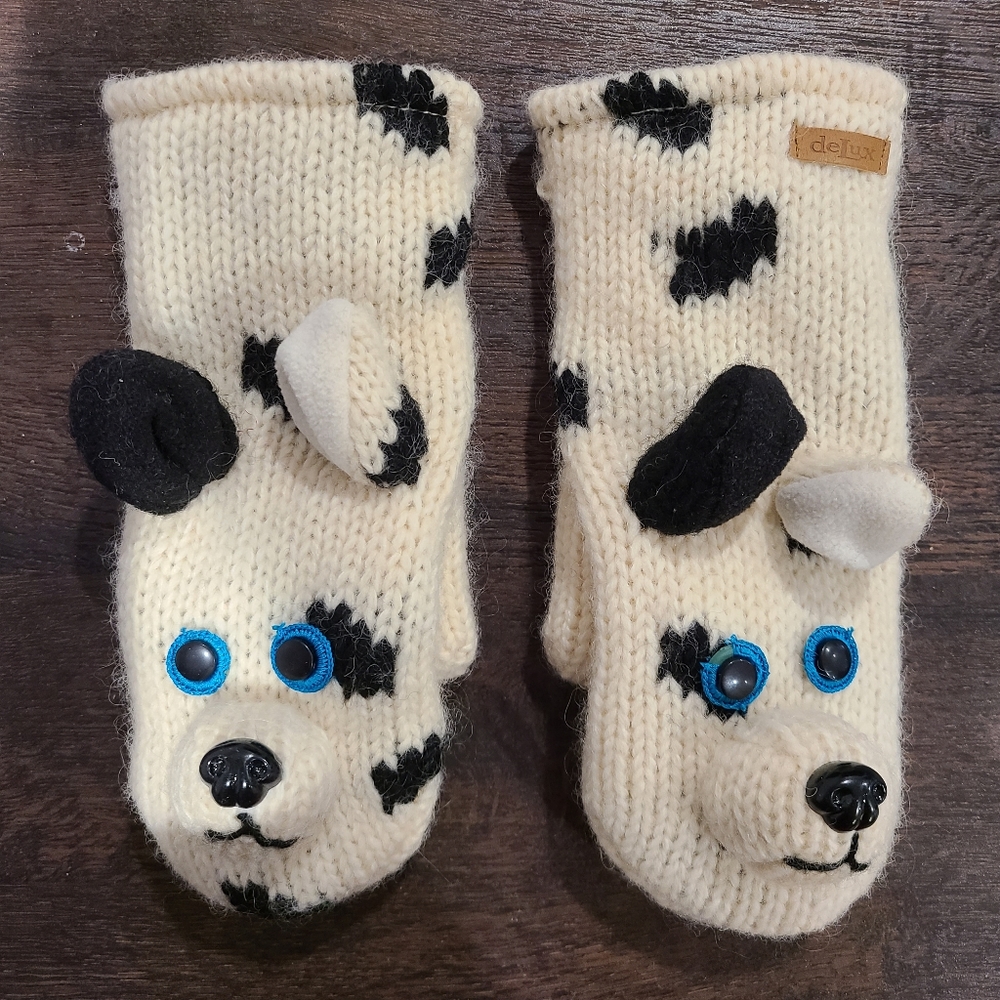 deLux Dog Puppy Animal Mittens